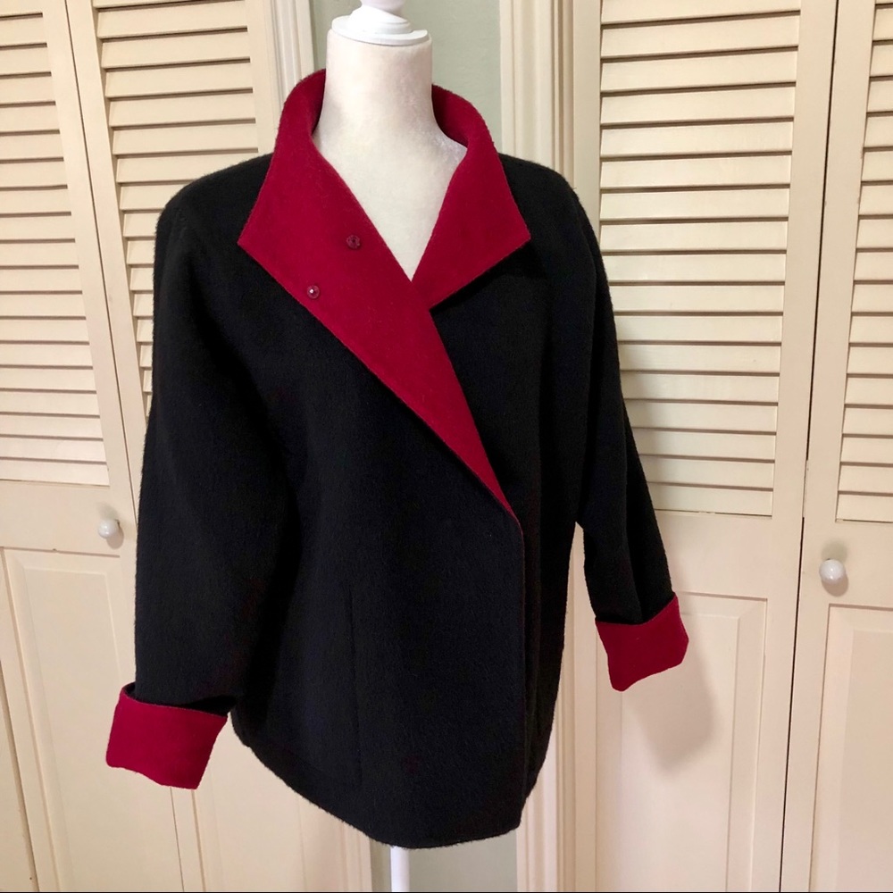 Beyond Threads Reversible Alpaca Coat - image 3